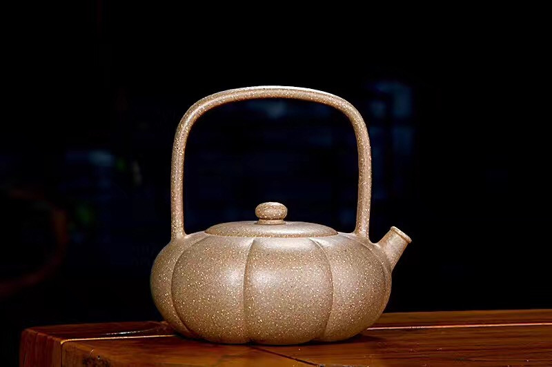 沈洪斌作品 南瓜提梁