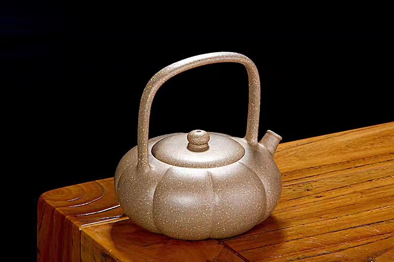 沈洪斌作品 南瓜提梁