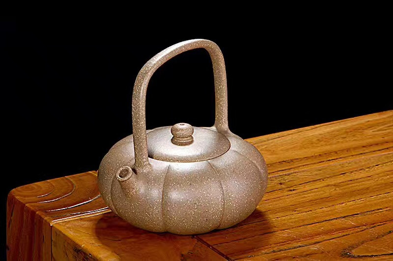 沈洪斌作品 南瓜提梁