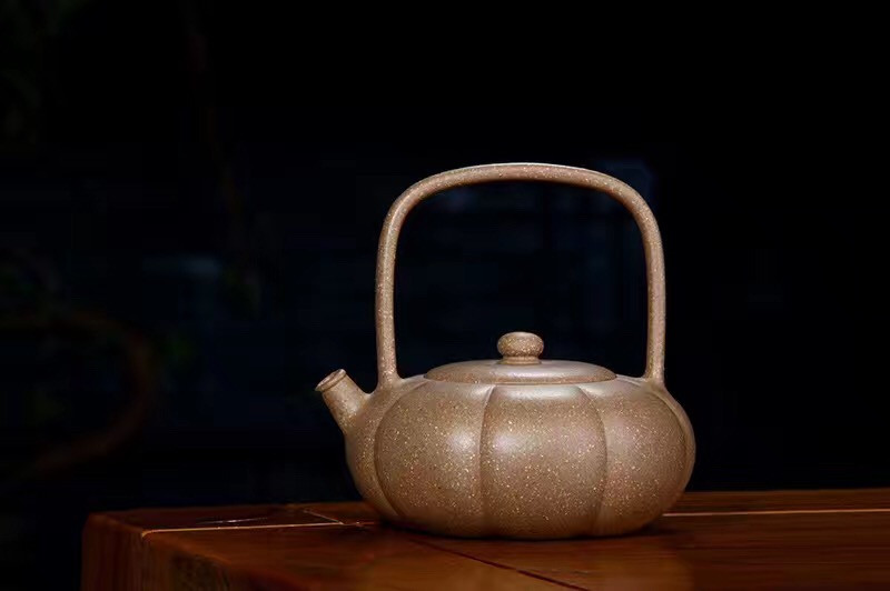 沈洪斌作品 南瓜提梁
