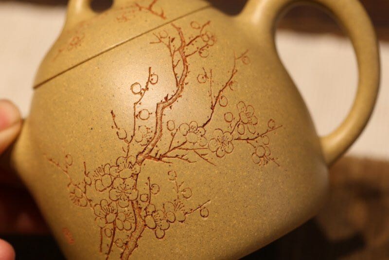 蒋芳仙作品 梅花秦权