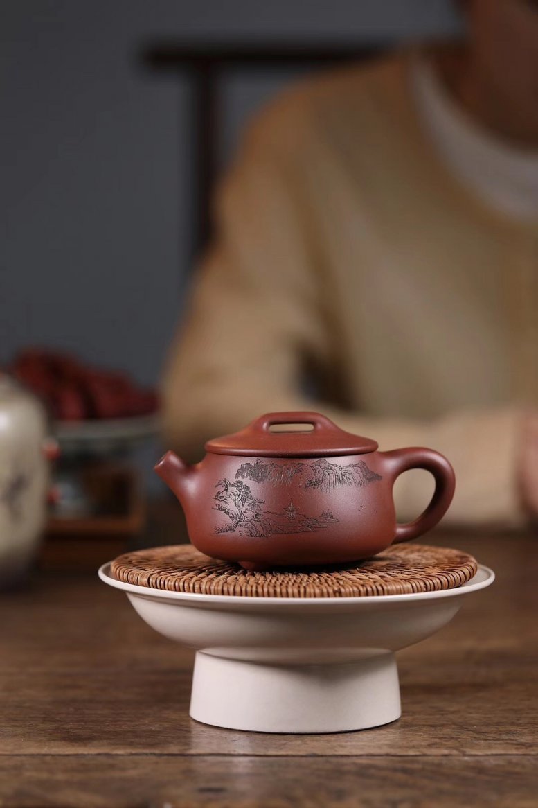 戚志君作品 宽口瓢