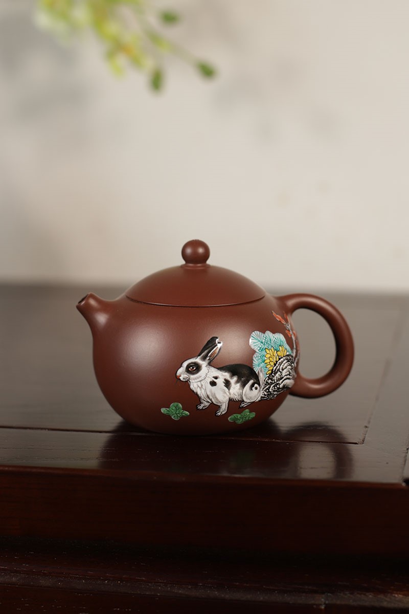 秦永强作品 十二生肖卯兔西施