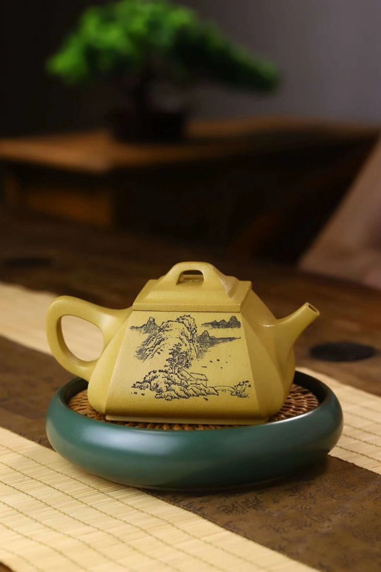 张菊仙作品 抽角石瓢