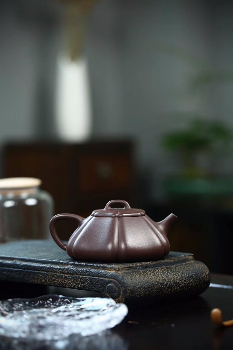 张伟军作品 腰圆葵石瓢