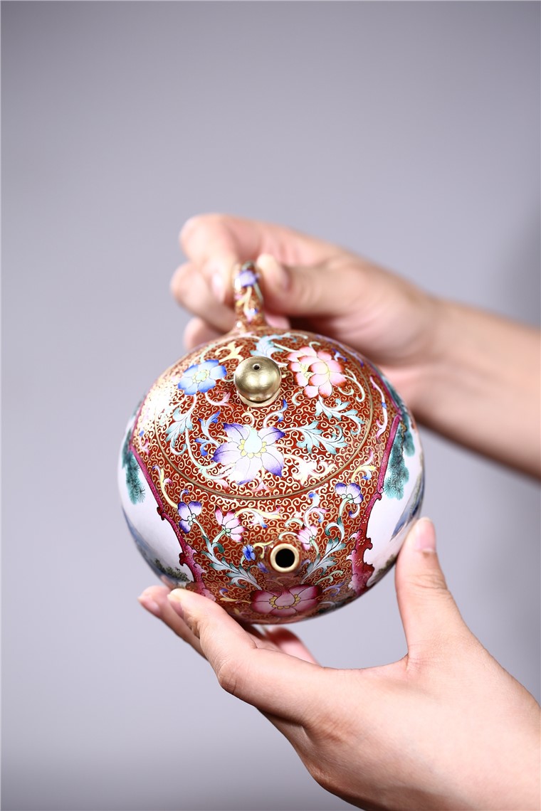 吴赛春作品 鹿鹿鸿福图片
