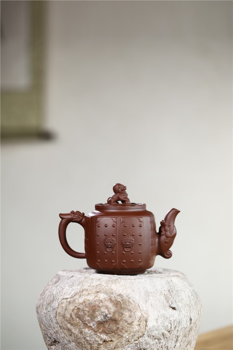 徐勤作品 祥狮图片