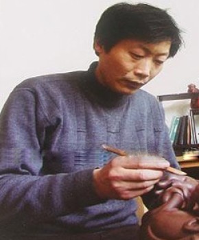 紫砂壶工艺师陈祖勇名家照片