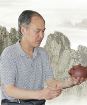 紫砂壶工艺师周新元名家照片