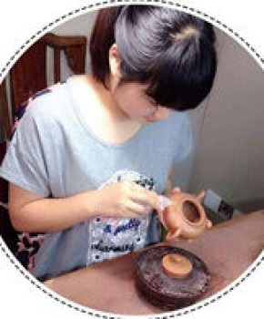 紫砂壶工艺师吴文彩名家照片