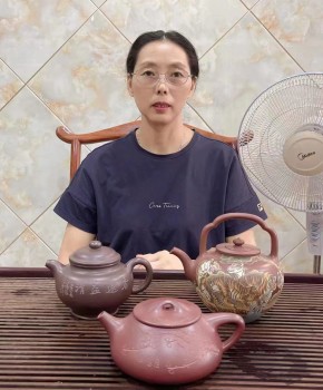 紫砂壶工艺师吴勤芳名家照片