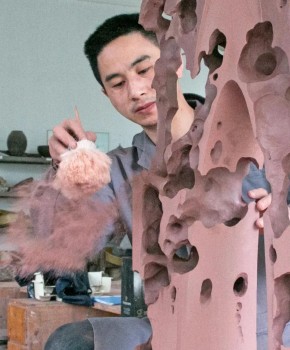 紫砂壶工艺师熊祖超名家照片