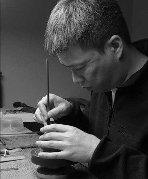 紫砂壶工艺师吴浩名家照片