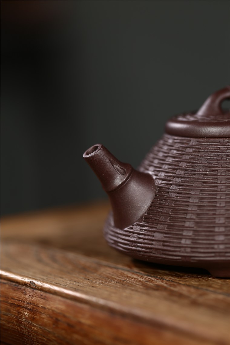 姚华君作品 竹编石瓢图片