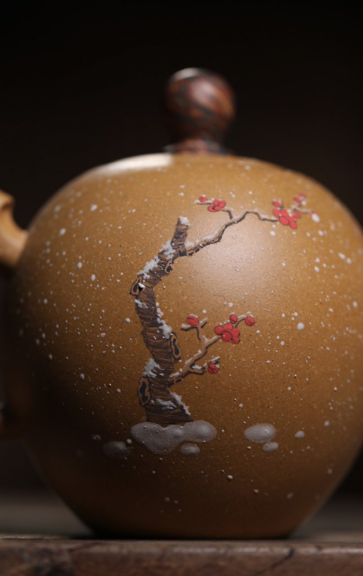 许敏芳作品 踏雪寻梅图片