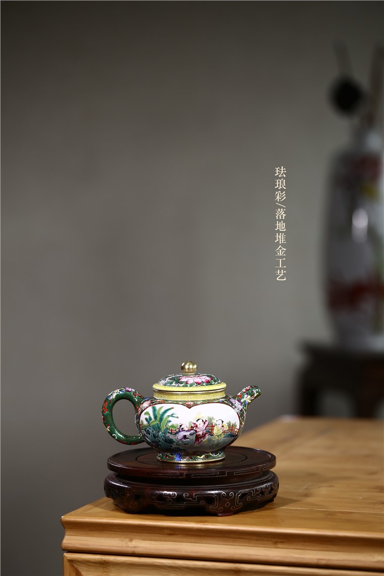 姚华君作品 童乐掇只图片