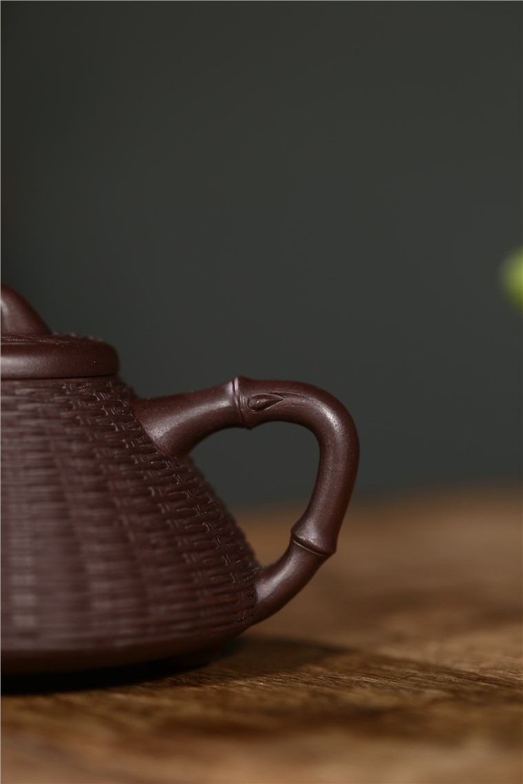 姚华君作品 竹编石瓢图片