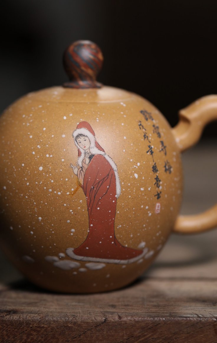 许敏芳作品 踏雪寻梅图片