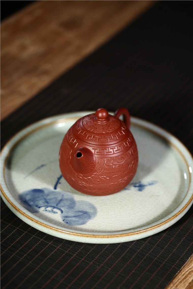 张雪军作品 祥云龙蛋图片