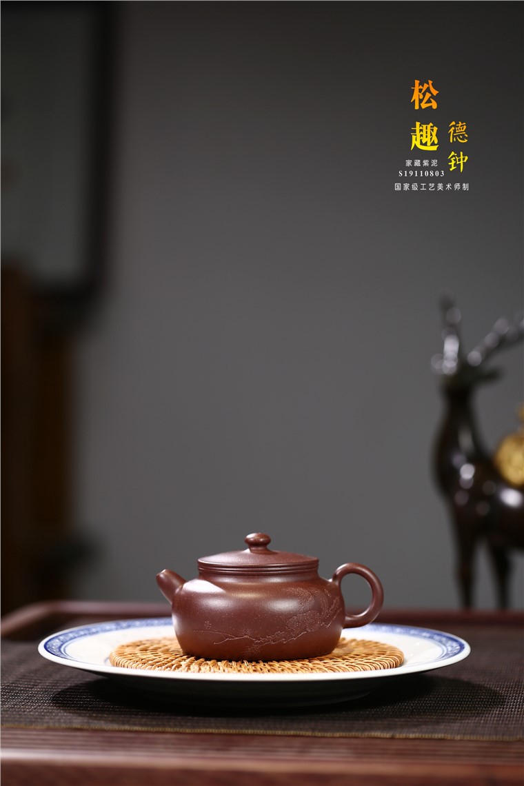 张雪军作品 松趣德钟图片