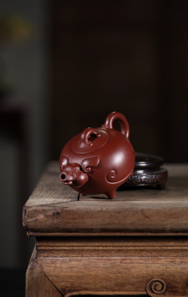 许敏芳作品 猪事如意图片