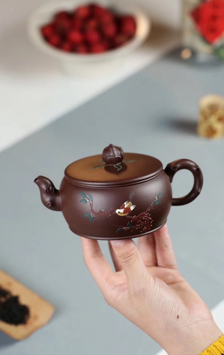 周丽华作品 鸟语花香图片
