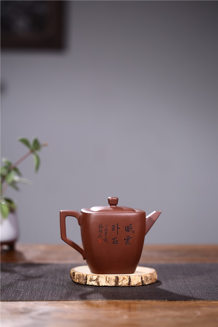 姚华君作品 眠云卧石图片