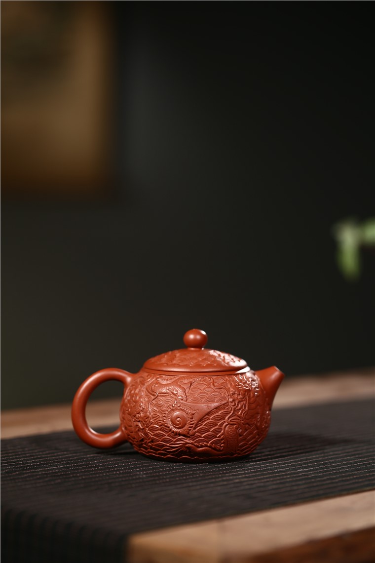 张雪军作品 双龙戏珠西施图片