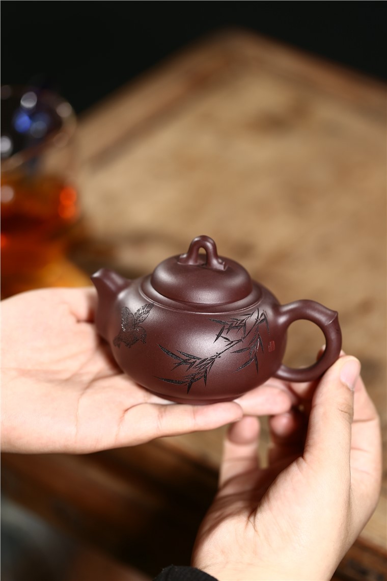 张雪军作品 风竹鸟趣图片