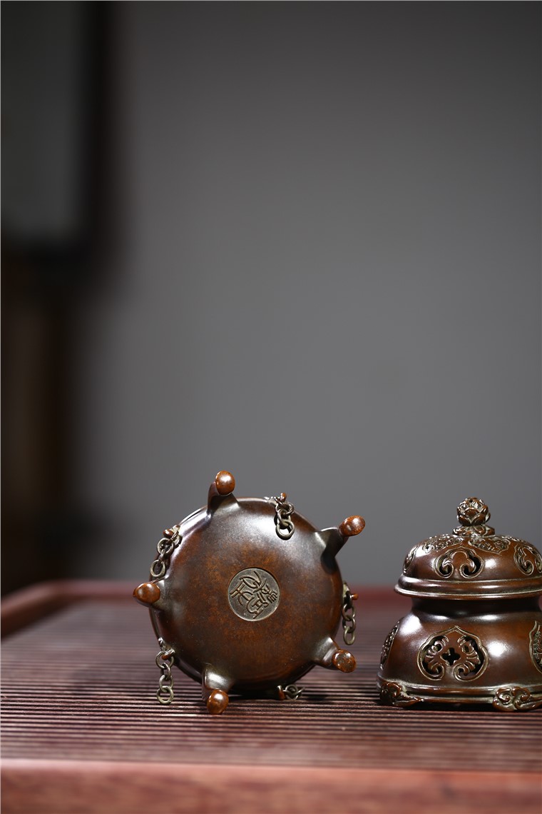 陈巧生作品 帝王熏炉图片