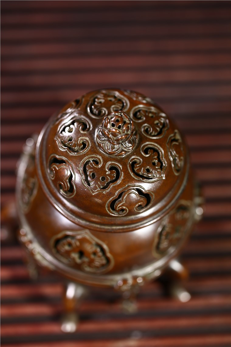 陈巧生作品 帝王熏炉图片