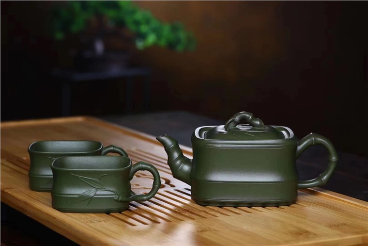 李荷生作品 四方竹段图片