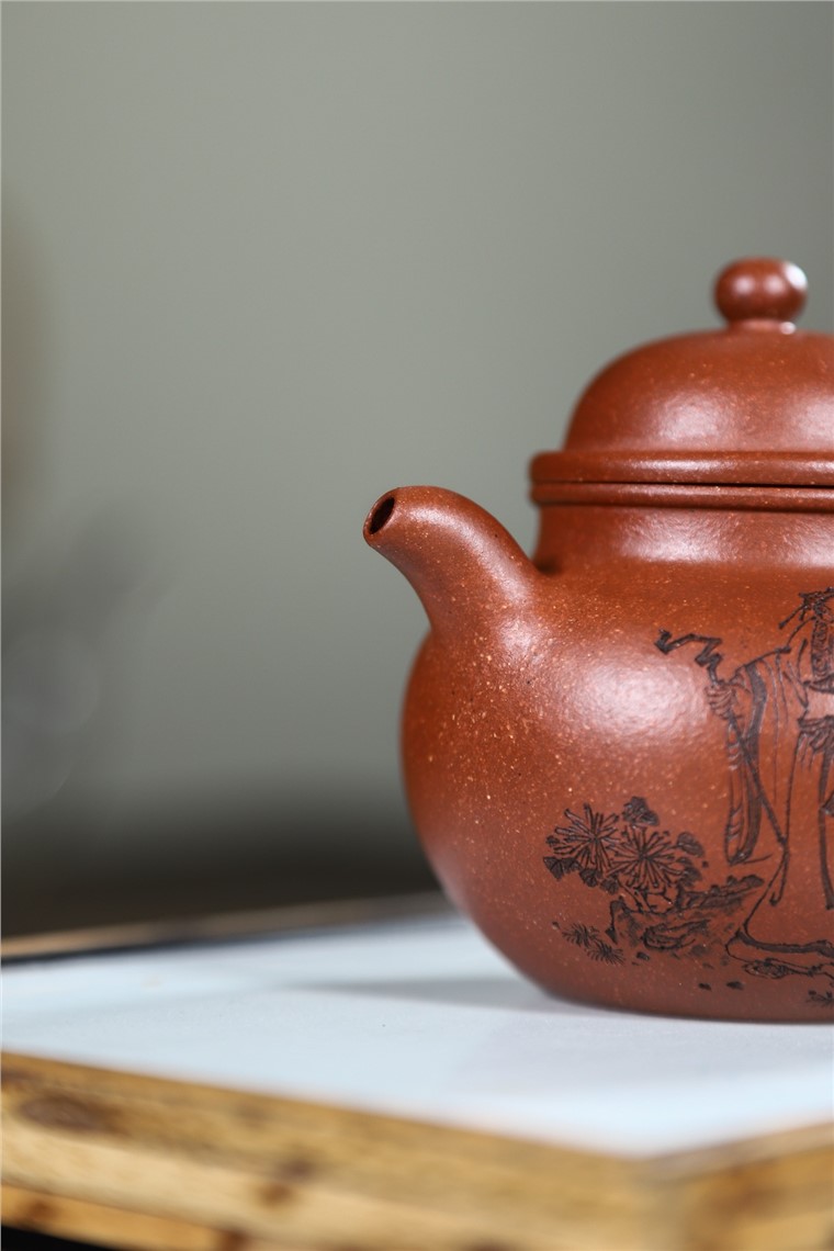 文盛作品 掇球图片