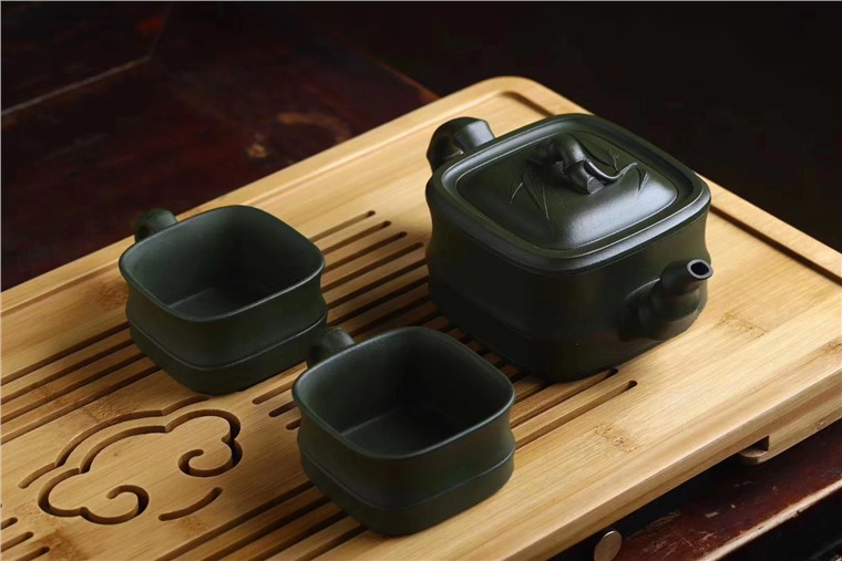 李荷生作品 四方竹段图片