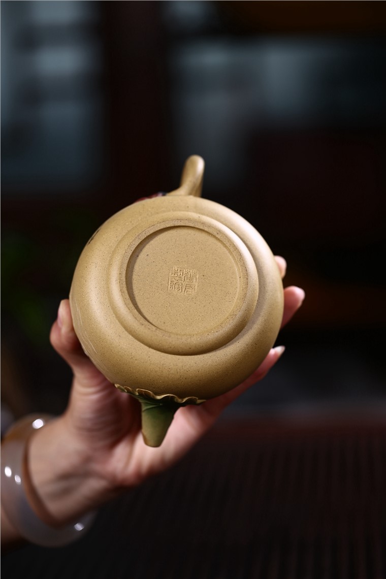 姚华君作品 一鹭莲升