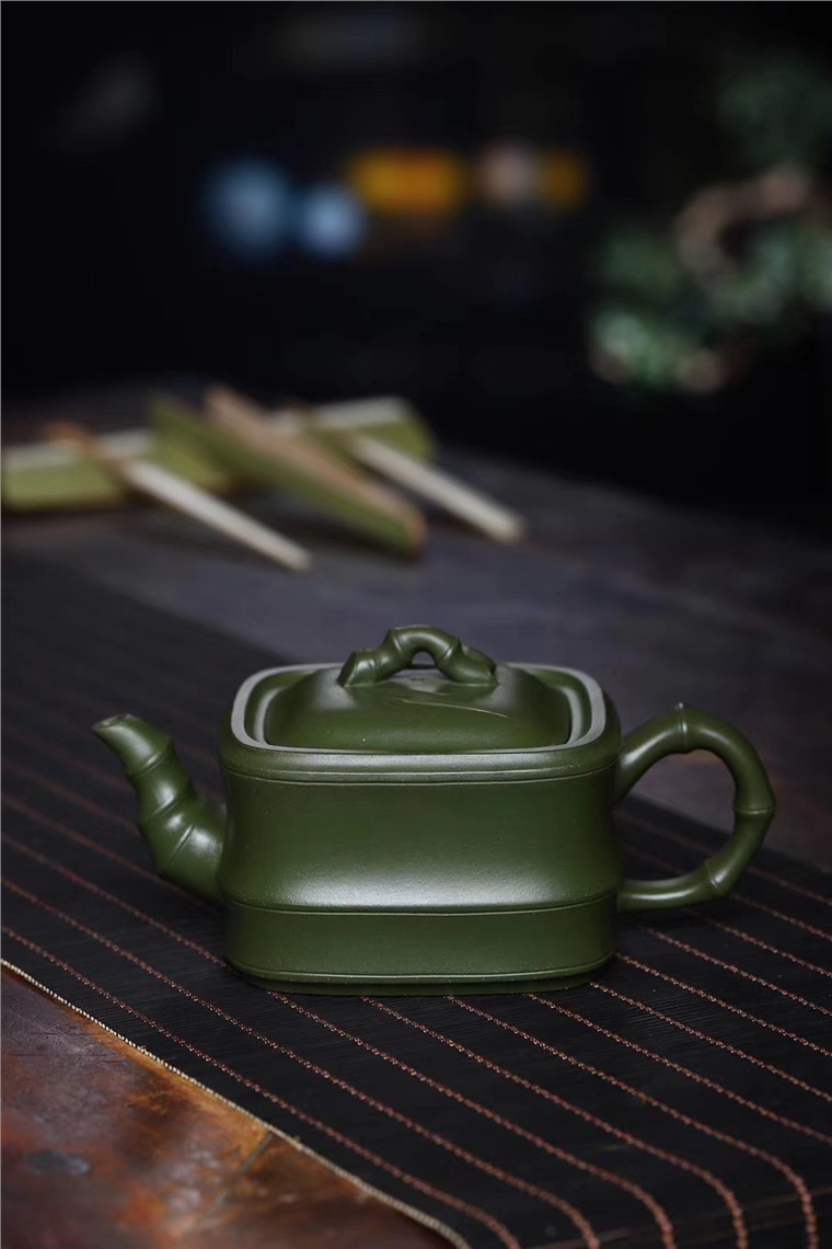 李荷生作品 四方竹段图片