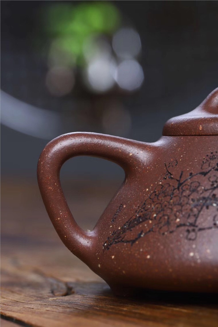 庄其芳作品 梅花石瓢图片