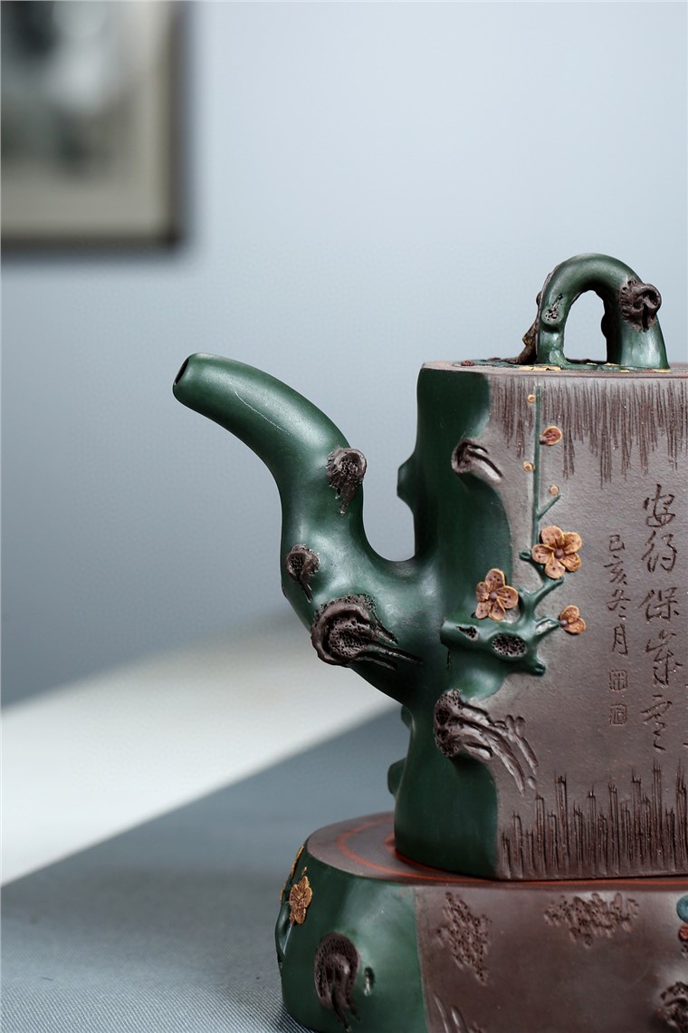 刘莹作品 四方松桩图片