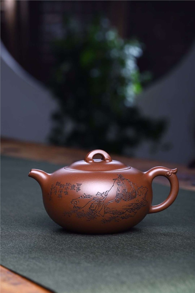 文盛作品 如意壶图片