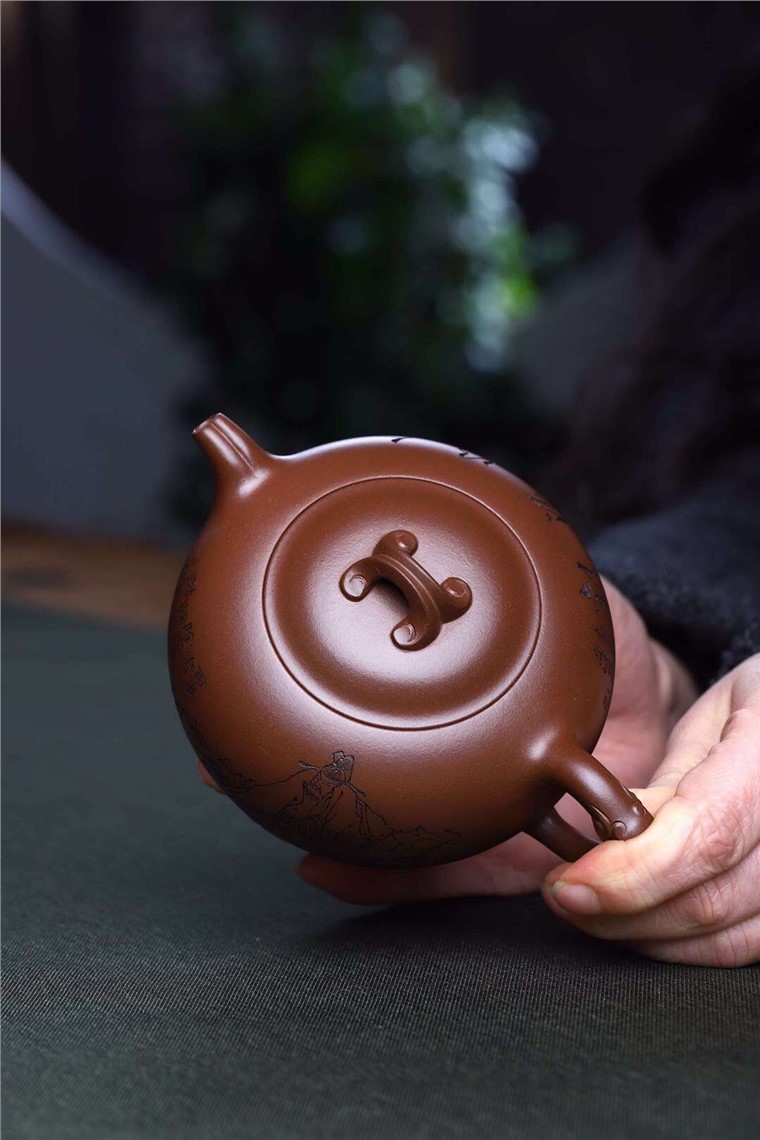 文盛作品 如意壶图片