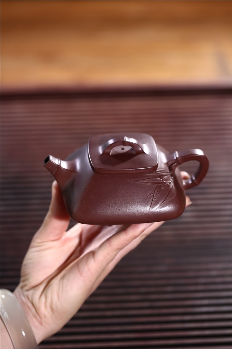 姚华君作品 四方石瓢竹图片