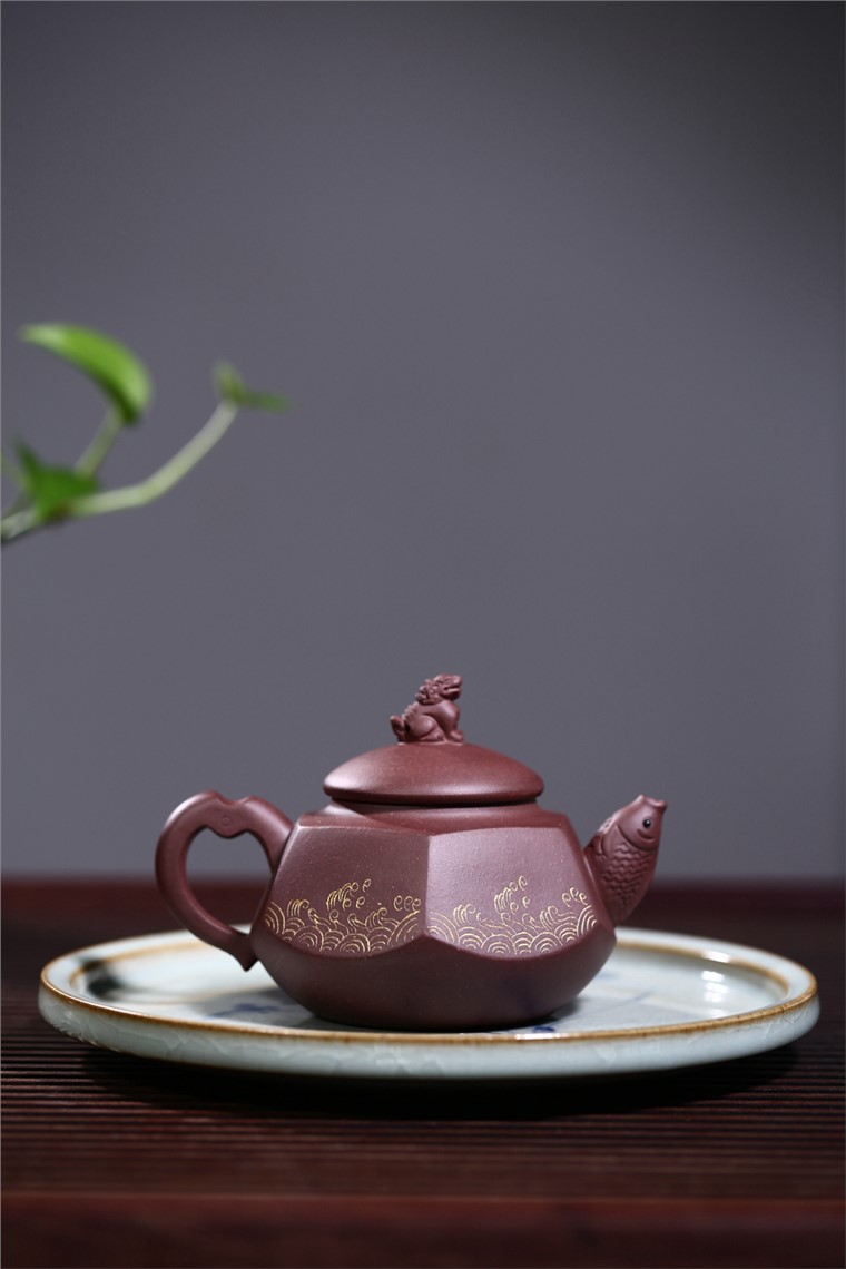 姚华君作品 鱼跃龙门图片
