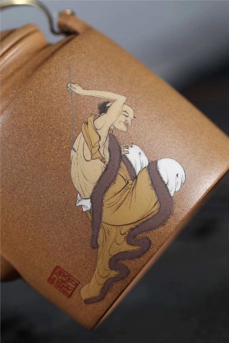 褚萍作品 洋桶图片
