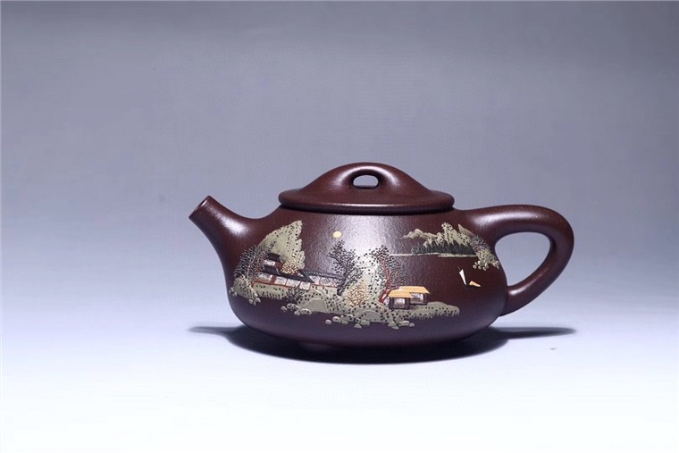 蒋旭作品 景舟石瓢图片