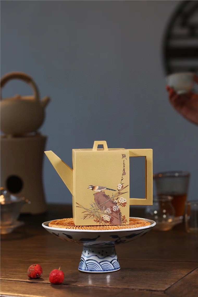 褚萍作品 砖方图片