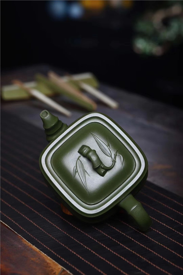 李荷生作品 四方竹段图片