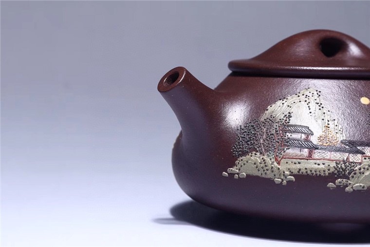 蒋旭作品 景舟石瓢图片