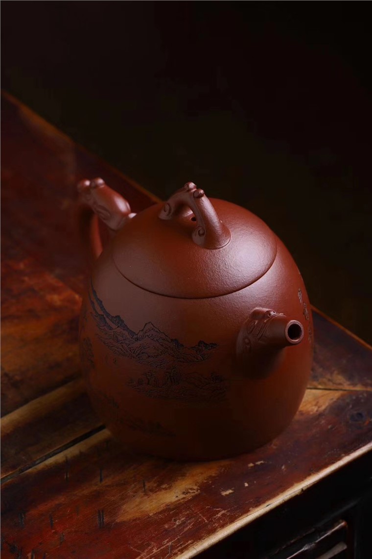 尹怀作品 龙秦权图片