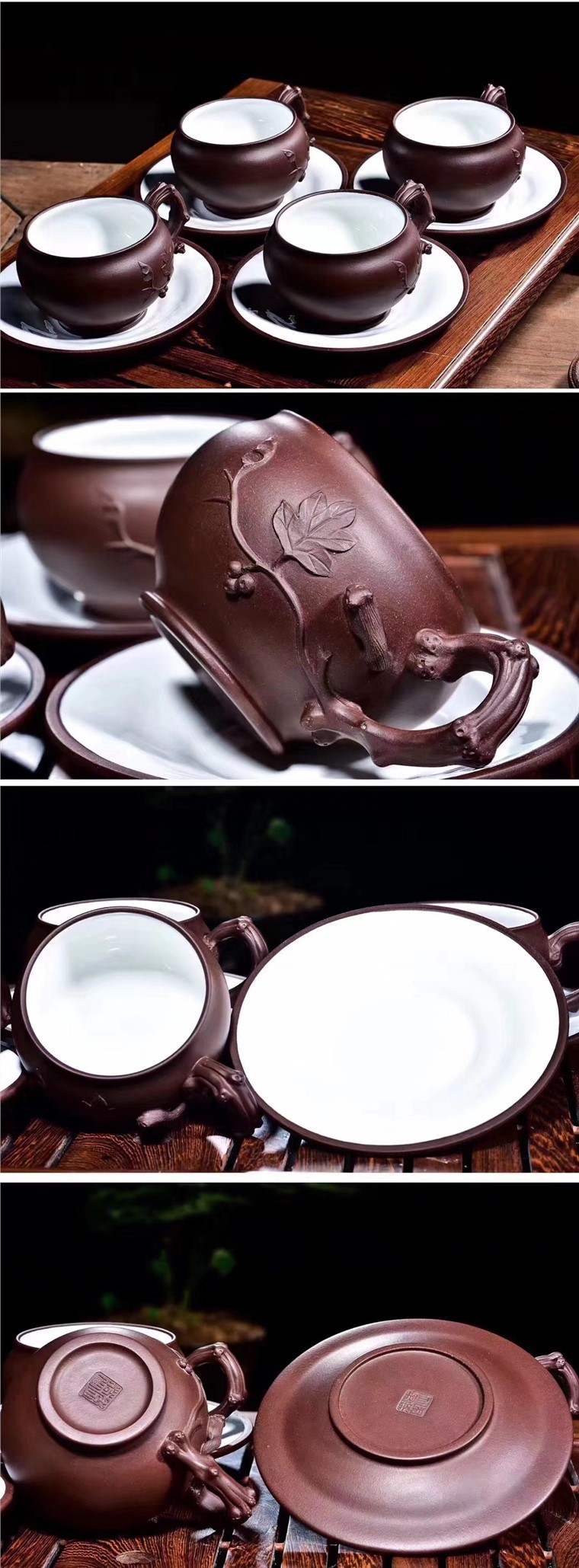 李荷生作品 松鼠葡萄套具图片