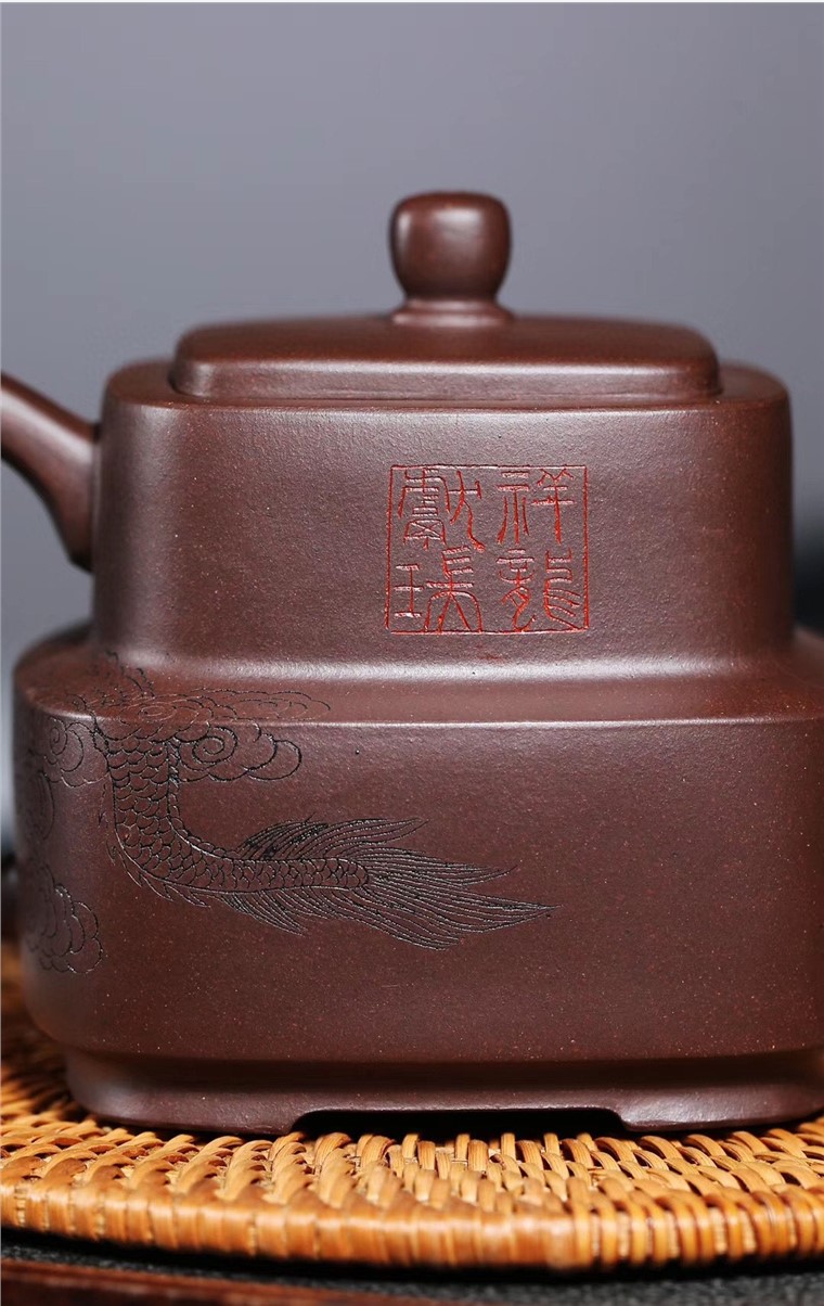 刘莹作品 祥龙献瑞图片